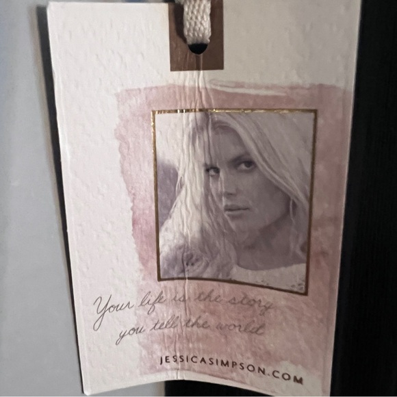 Jessica Simpson Black Maternity Maxi Dress NWT Size Small - Picture 7 of 11